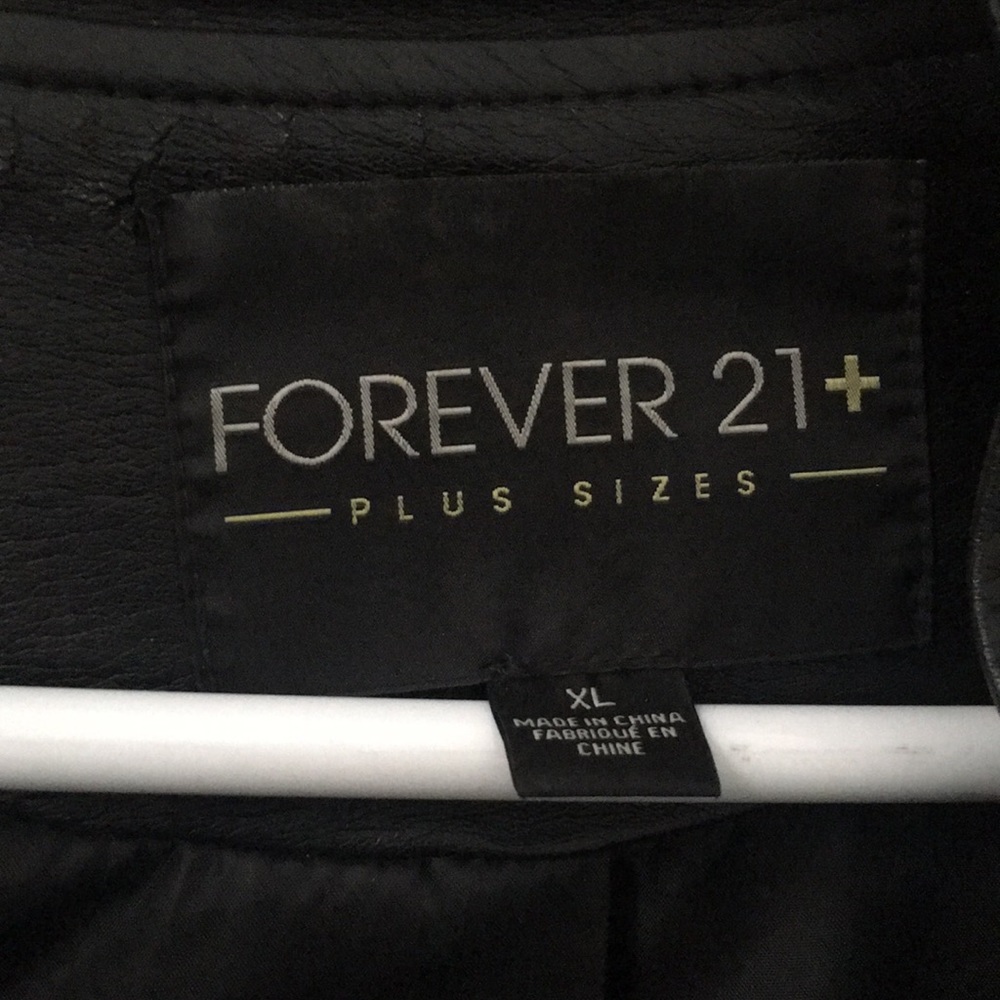 Forever 21 Partial Leather Jacket - image 3